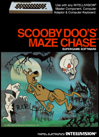 Scooby Doo's Maze Chase Intellivision US box art